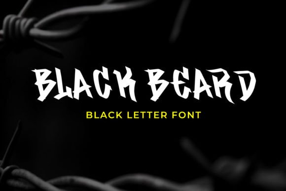 Black Beard Font for Bold Branding