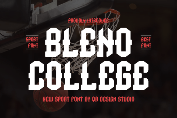 Bleno College Font for Web Design