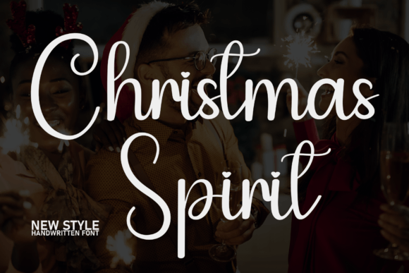 Christmas Spirit Font for Business Branding