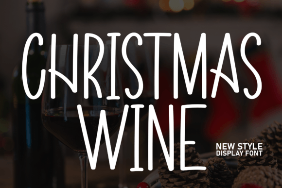 Christmas Wine Font Review