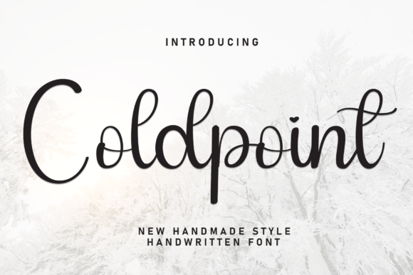 Coldpoint Font for Creative Campaigns