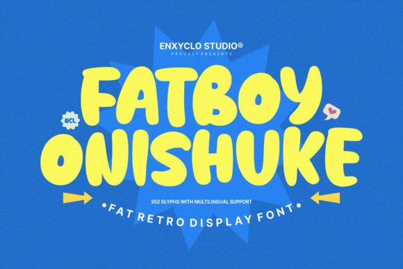 Fatboy Onishuke Font for Bold Branding