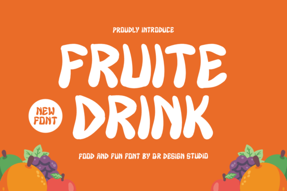 Fruite Drink Font: A Handwritten Touch