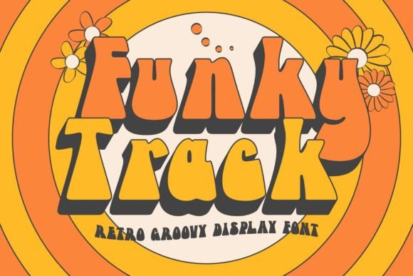 Funky Track Font for Creative Projects