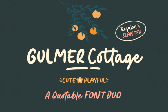 Gulmer Cottage Duo Font for Business Branding