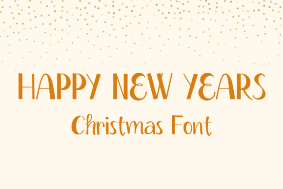Happy New Years Font