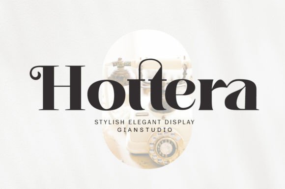 Hottera: A Serif Font for Elegant Web Design
