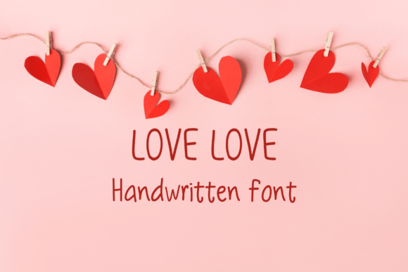 Love Love Font for Web Design
