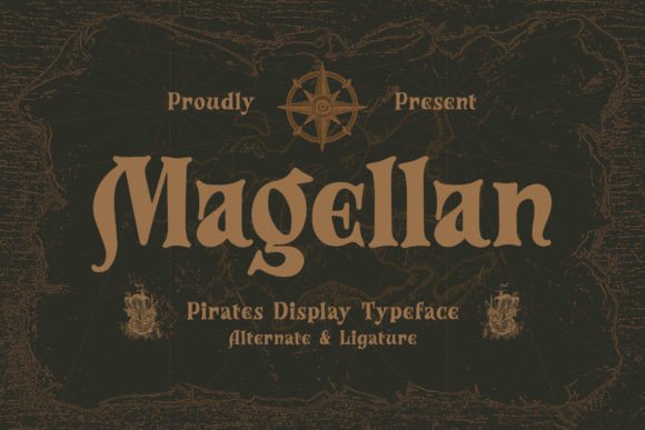 Magellan Font: Swashbuckling Design