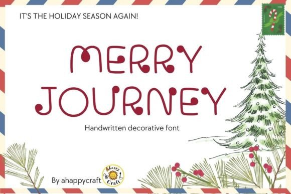 Merry Journey Font for Business Branding