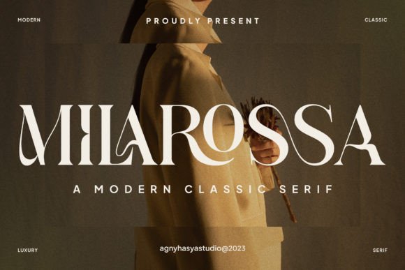 Milarossa: A Serif Typeface for Elegant Design