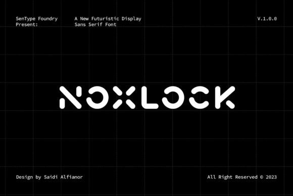 Noxlock Font for Modern Branding