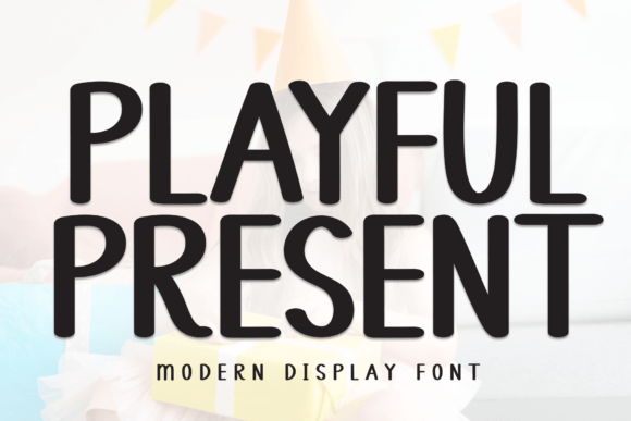 Playful Present Font for Business