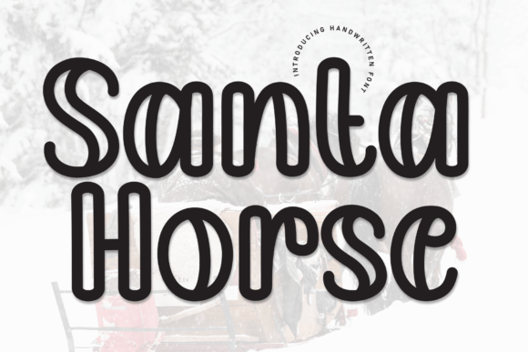 Santa Horse Font Review
