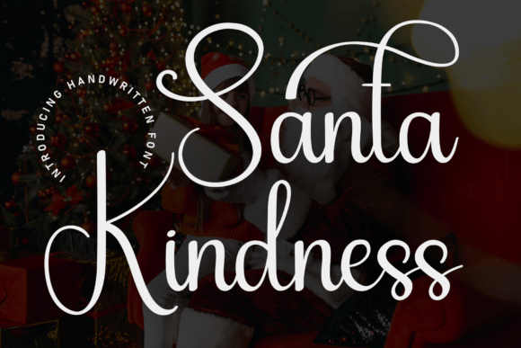 Santa Kindness Font for Web Design