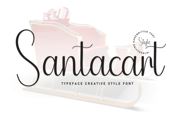 Santacart Font: A Sweet Touch for Design