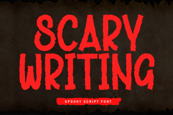 Scary Writing Font Review