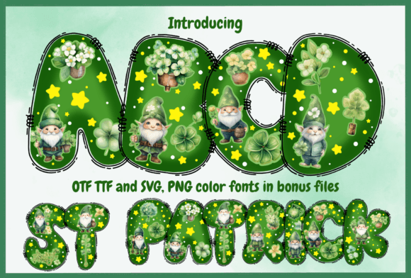 St Patrick Font for Festive Campaigns