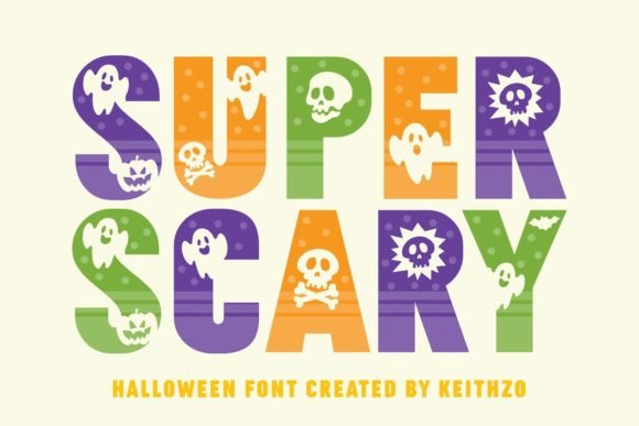 Super Scary Font for Halloween Branding
