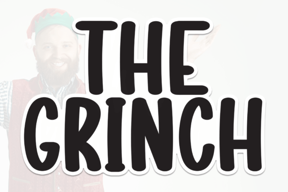 The Grinch Font for Creative Brands