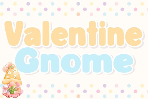 Valentine Gnome Font for Web Design