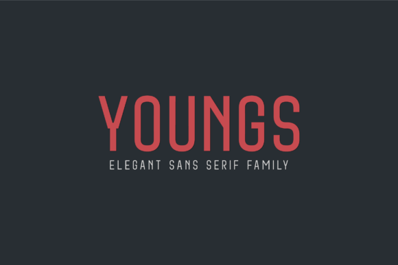 Youngs Font for Creative Brands